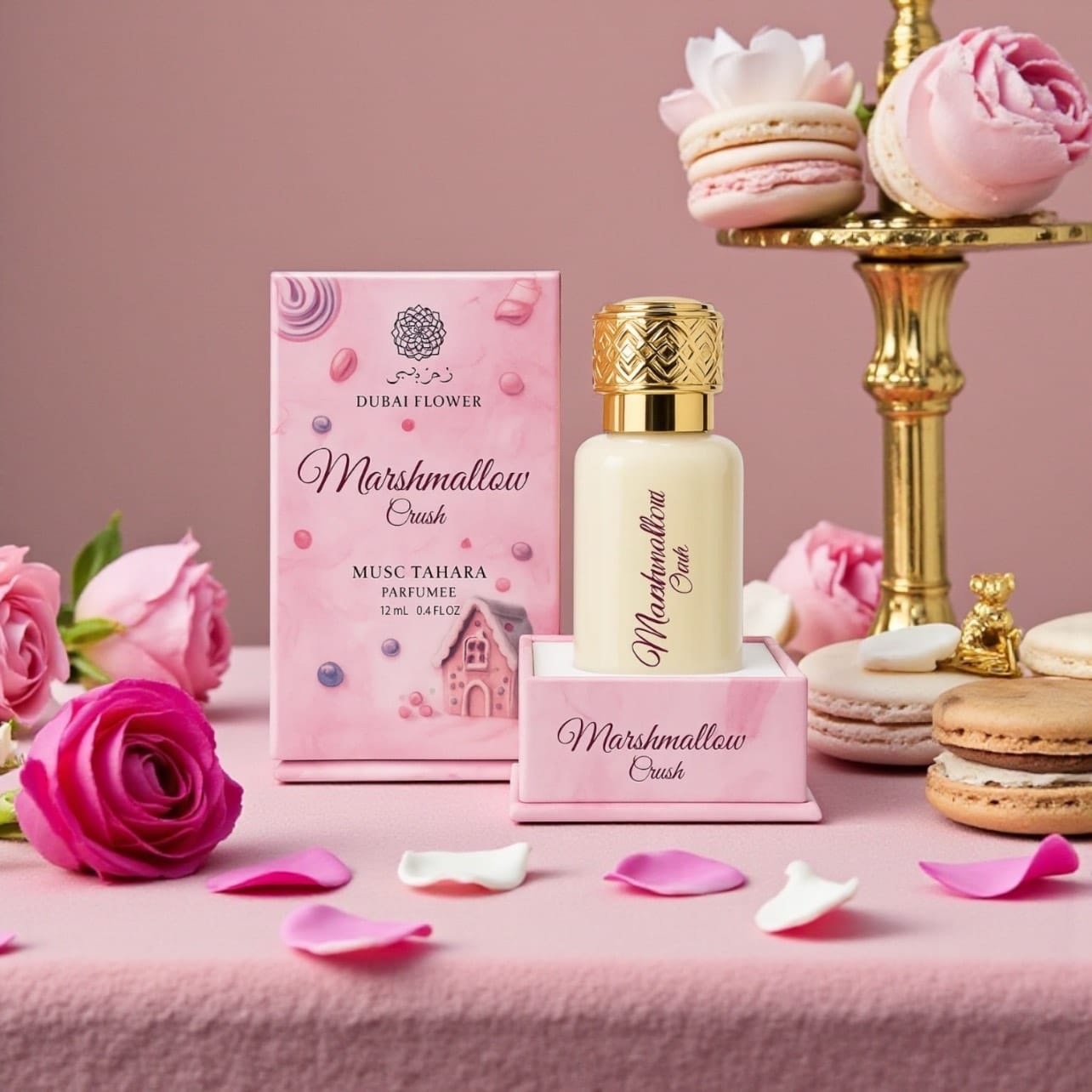 Musc Tahara Marshmallow Dubai Flower – 12 Ml – Nour Orient - Produits ...
